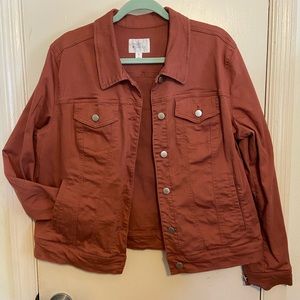 Market & Spruce Coral Joelle Denim Jacket from Stitch Fix